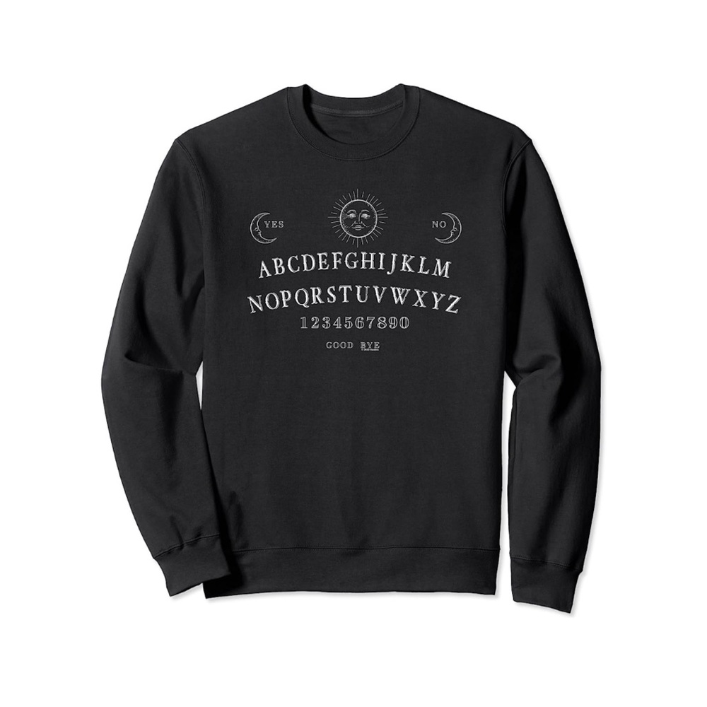 Unisex Ouija Board Vintage Logo Sweatshirt / Halloween